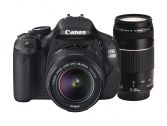 Canon Eos 600D 18-55 DC + EF 75-300 F4-5.6 DC Lens + 8 GB Kart Hediyeli